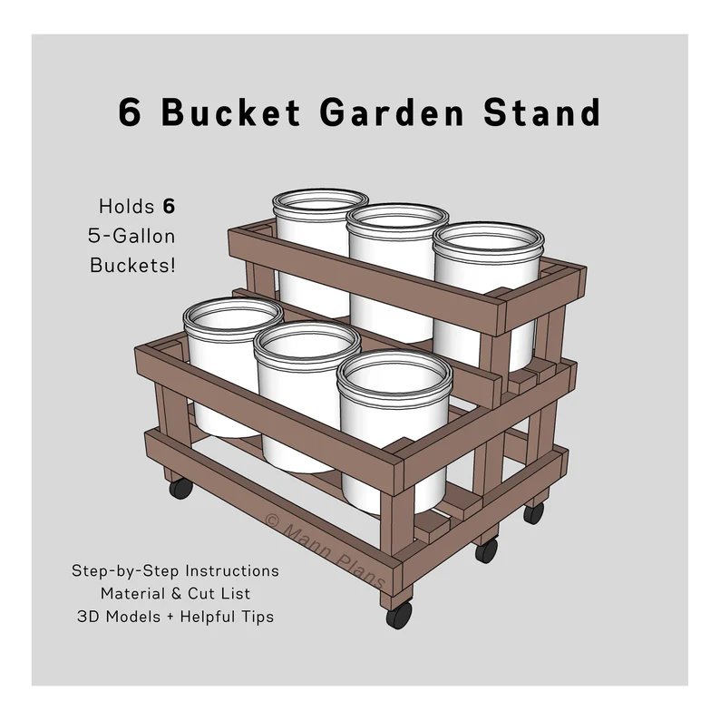 6 garden stand on etsy