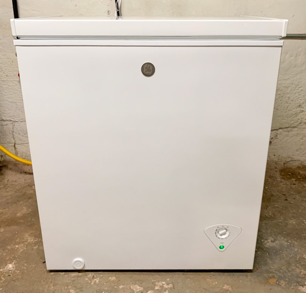 basement chest freezer