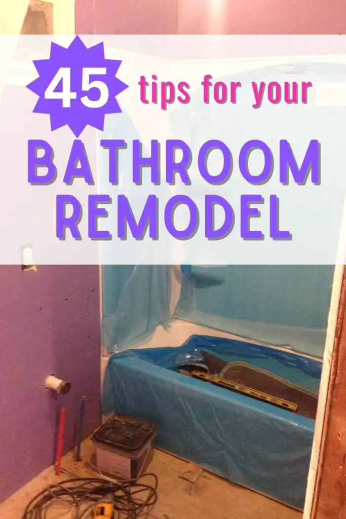 bathroom remodel