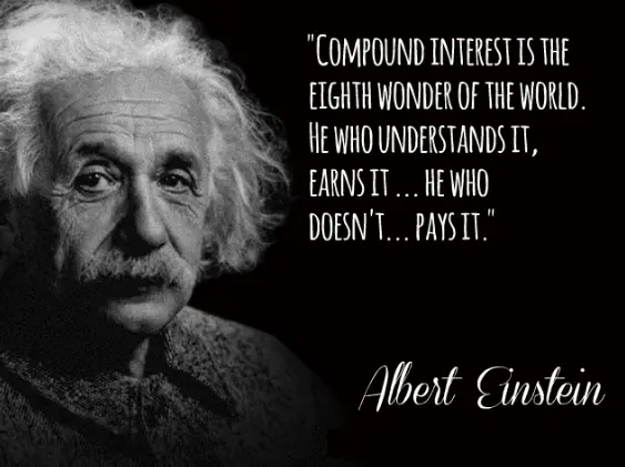 einstein compound interest