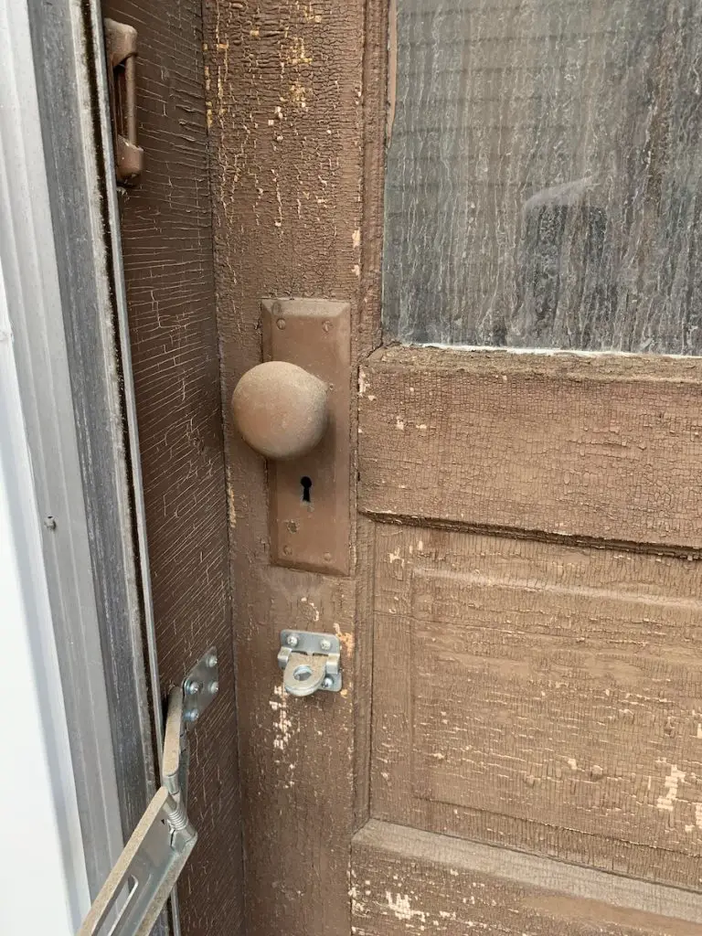 exterior door