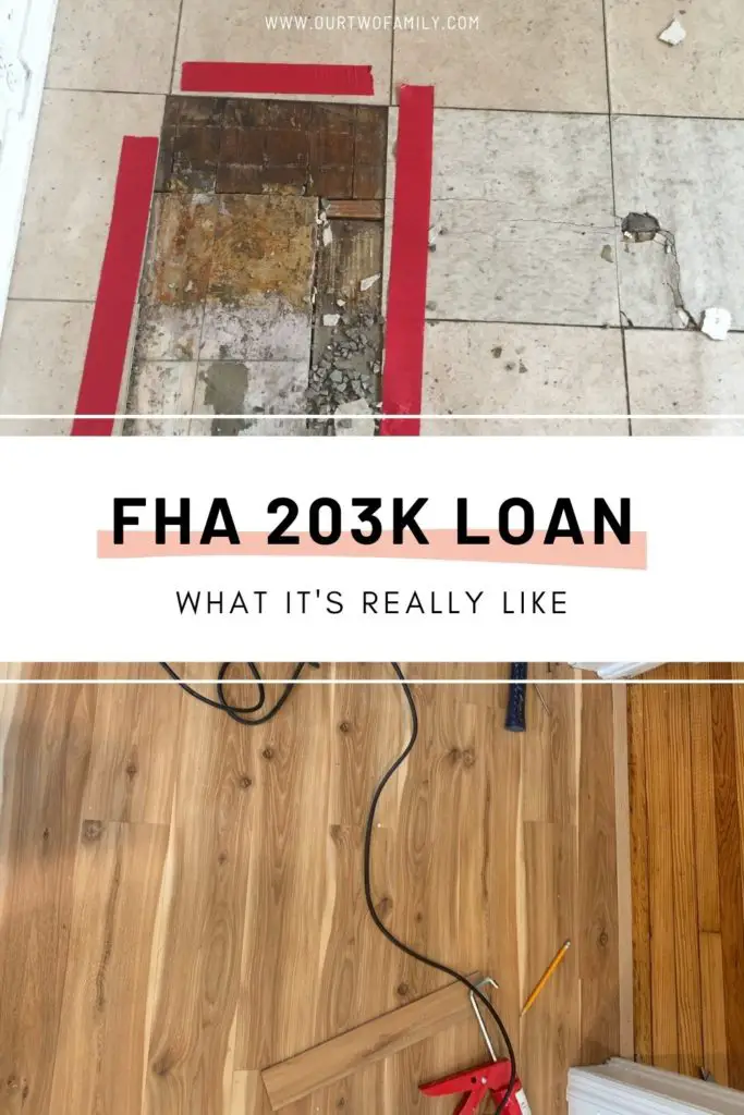 fha 203k loan renovation