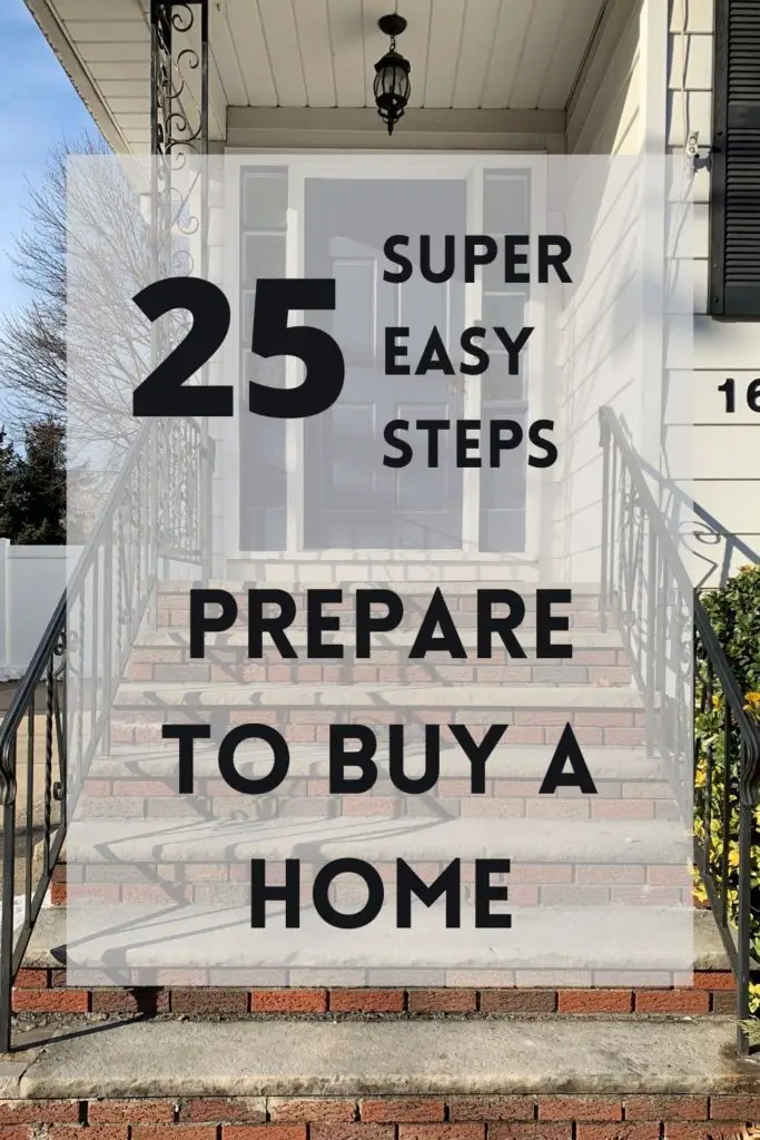 how to prepare to buy a home