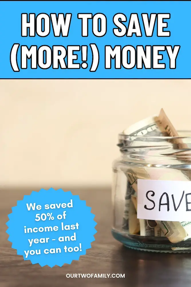 saving 50 of income
