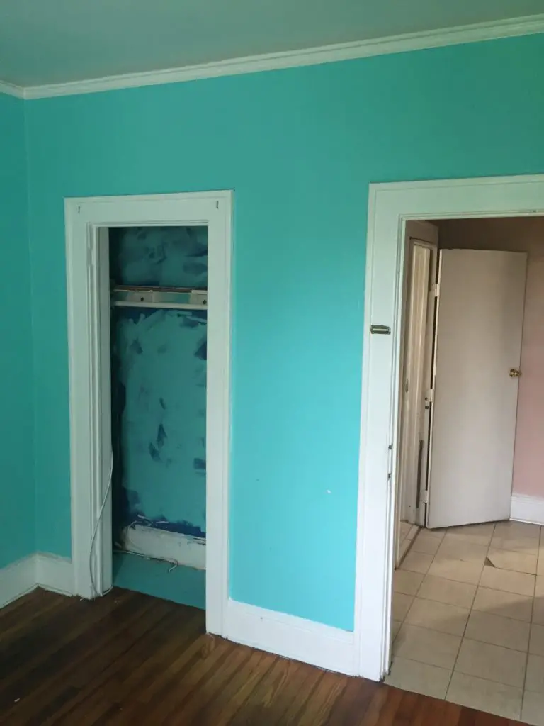 master bed and hallway