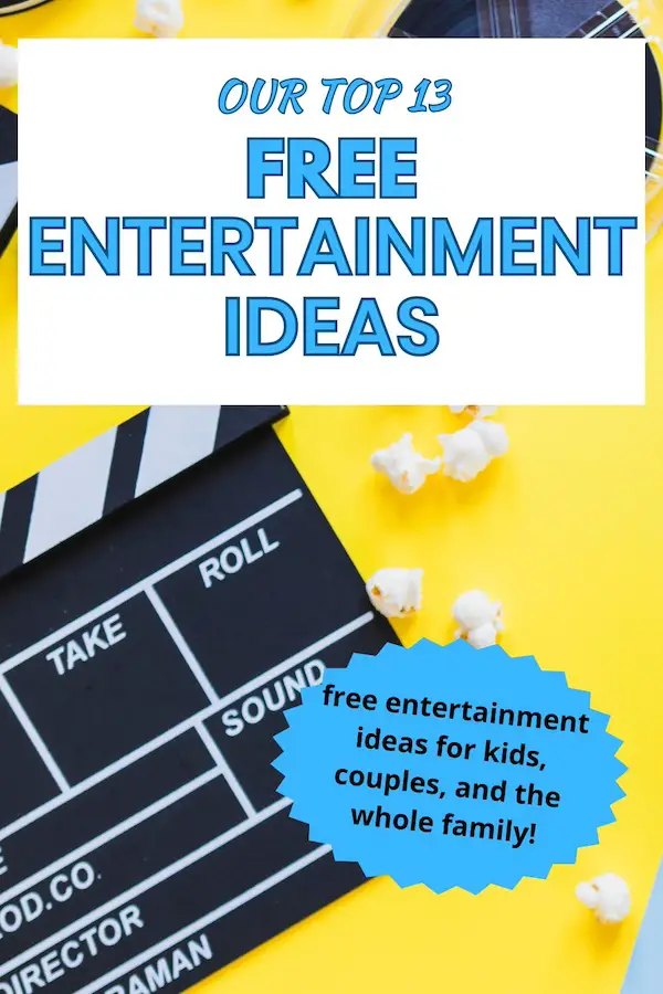 free entertainment ideas pins