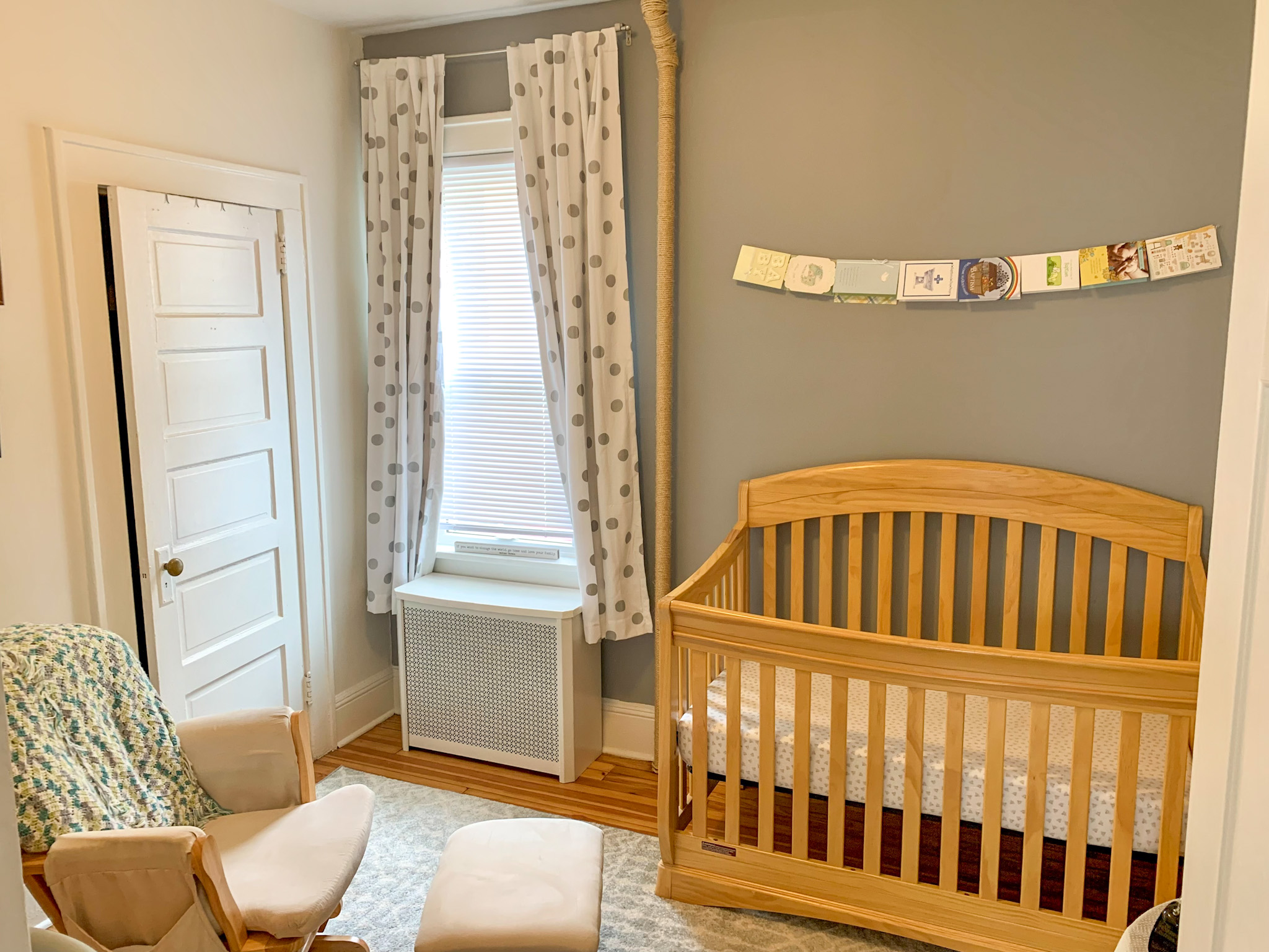 Nursery Makeover – How We “Made Do” Without Brand New