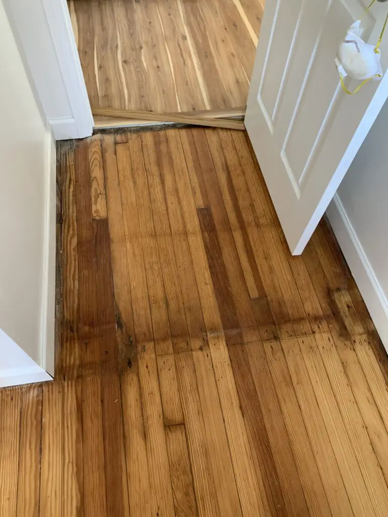 refinishing 100 year old wood floors