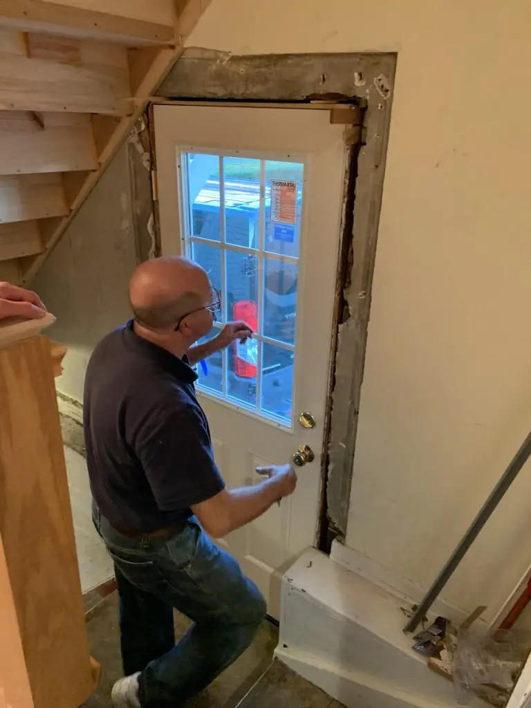 refinishing basement stairs