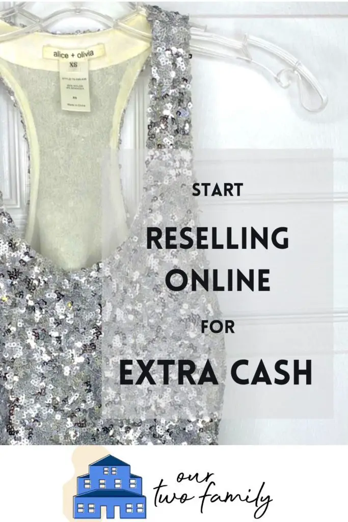 reselling online for extra cash