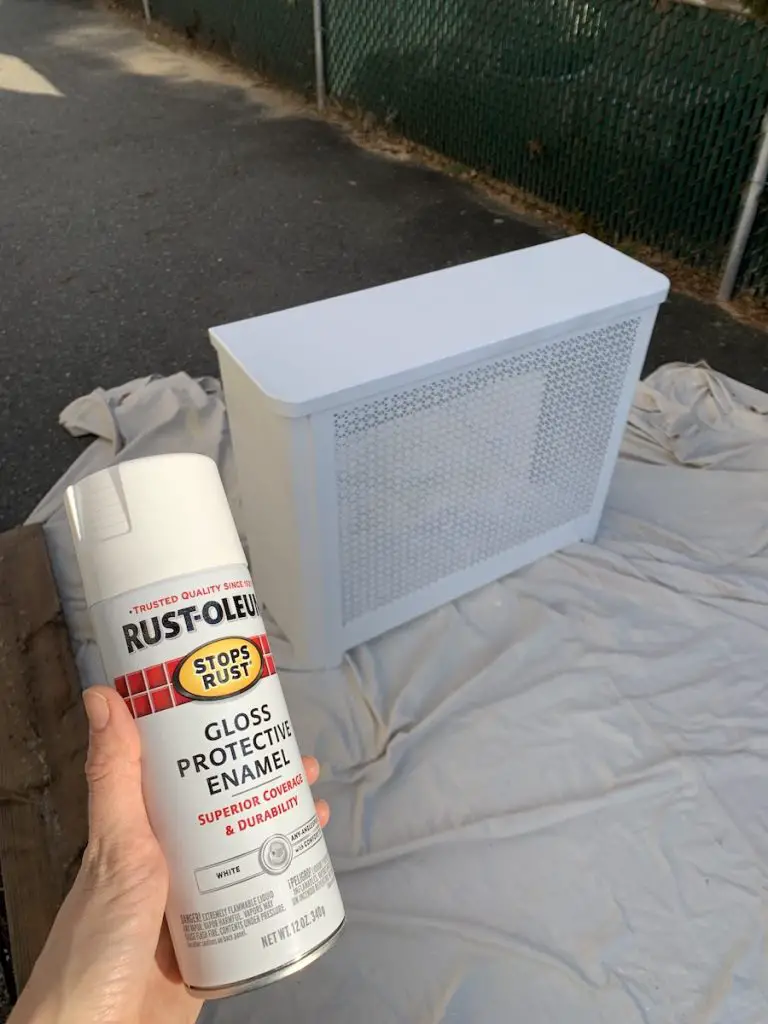 rustoleum baseboard heater paint