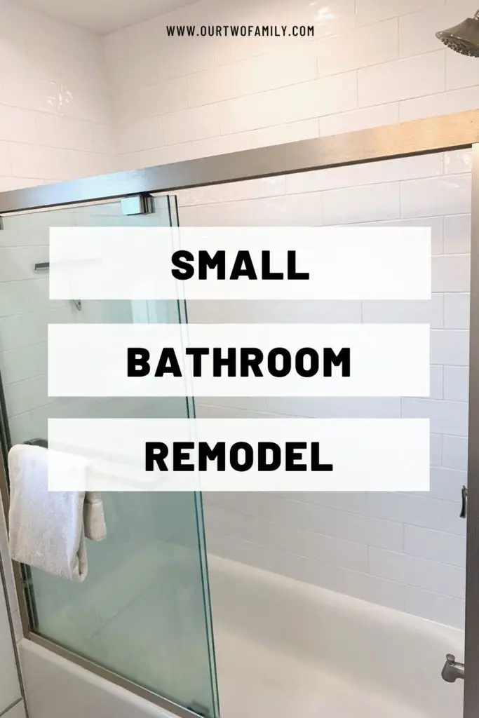 small bathroom remodel